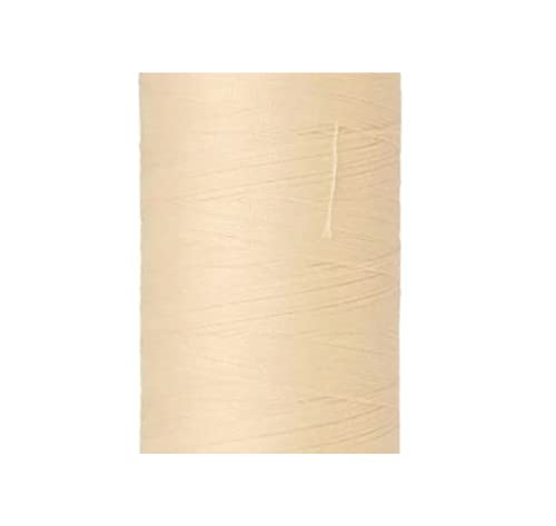 Fil à coudre Amann A1679 polyester crème 500 m pour réparations faciles