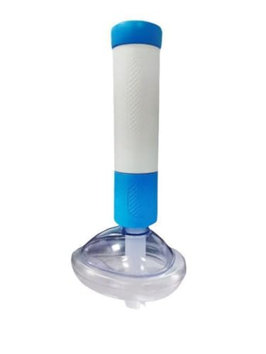 AZIEBAY ハイムリック吸入器 子供と大人用 窒息防止および緊急応急処置ツール マスク2枚付き 無臭でお手入れ簡単 ポータブル 呼吸トレーニング機能搭載 家庭、学校、屋外での使用に最適 呼吸器系から異物を取り除き、誤飲を防ぎます 非医療機器 窒息救助装