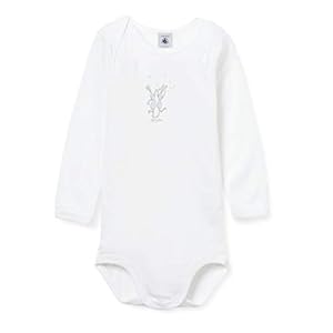 Petit Bateau A00SX00, Bodies Mixtes pour bébé- Lot de 5