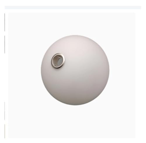 Abat-jour globe verre blanc mat E14 15cm douille filetée rechange luminaire
