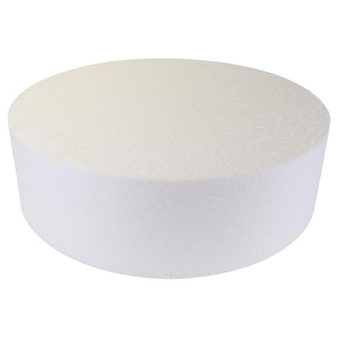 Golda's Kitchen Cake Dummy, 10" x 3", White Cover