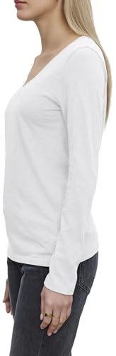 VELVET BY GRAHAM & SPENCER Women's Originals V-Neck Longsleeve Tee3