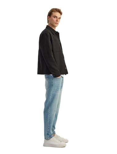 Koton Pamuklu Normal Bel Cepli Loose Fit Jean Pantolon