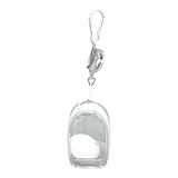 Organizador de cables de viaje, estuche organizador de cables, bolsa de almacenamiento pequeña, bolsa organizadora portátil con cordón, bolsa transparente impermeable, organizador de almacenamiento de