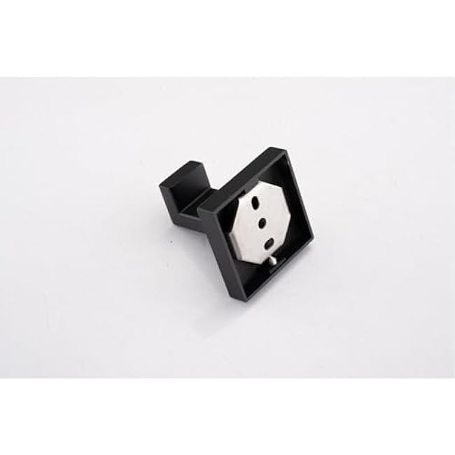 Organize Your Space with 4-Piece Bathroom Hardware Set, Stylish Matte Black Stainless Steel, Easy Installation