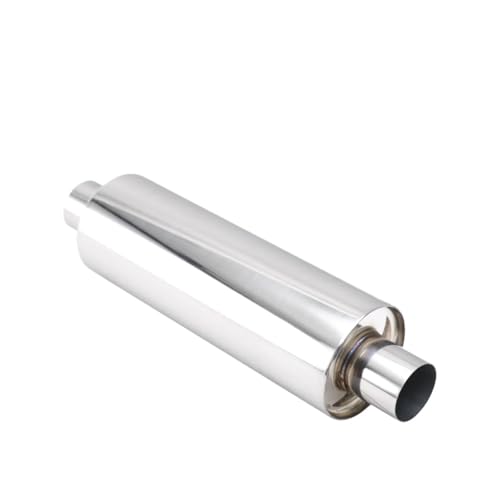 Silencieux d'échappement 51 mm en inox pour voiture modifiée