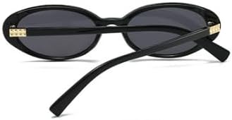 Retro Oval Sunglasses for Women Y2K Trendy Shades JX2128 image 4