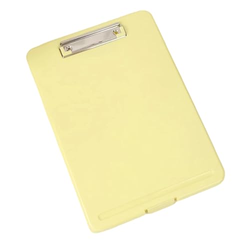 Portable File Writing Board with File Case Document Organiser Clipboard with Metal Clip 13x9.25Inch for Clipboard