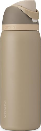 Image of Owala FreeSip Stainless Steel Water Bottle 32 oz Down To Earth