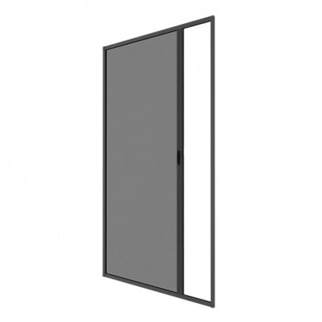 Moustiquaire Enroulable latérale Alu Gris Anthracite H 220 x L 160 cm