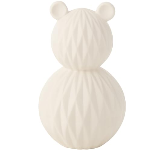 Lampe LED ours en porcelaine J-Line pour décoration de chambre