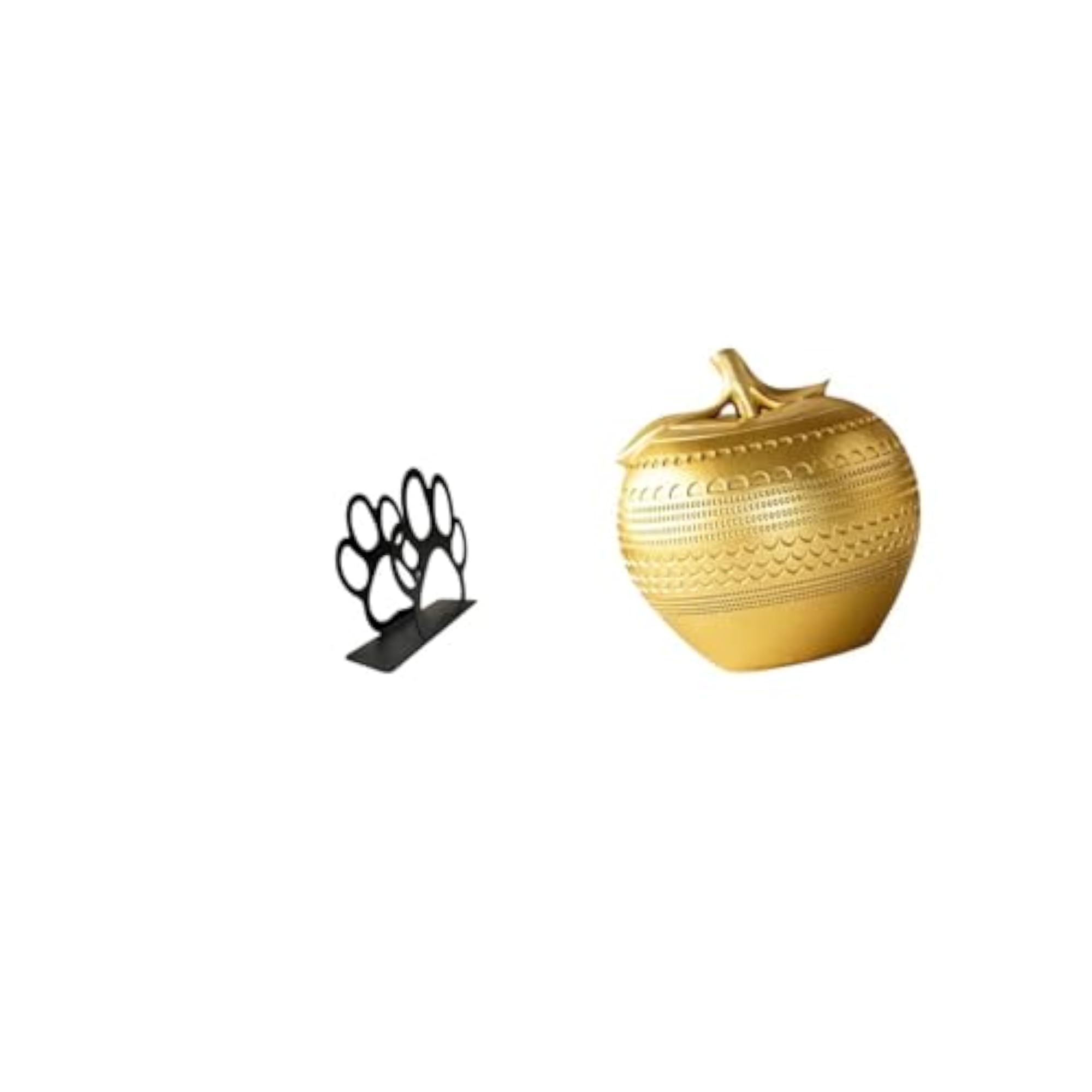 Chic Dog Paw Resin Napkin Holder for Tabletop Decor