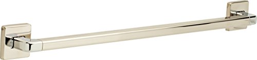 Delta 41924-PN Angular Modern Grab Bar, 24", Polished Nickel