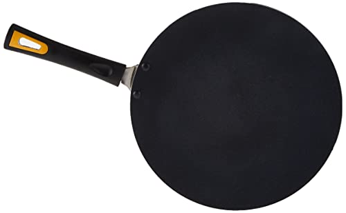 Image of Anjali Diamond Dura Aluminum Non-Stick Roti Tawa (275mm, Black)