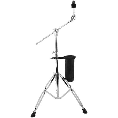 Boom Cymbal Stand,Cymbal Stand With Drum Sticks Holder And Drum Wrench,Adjust High Boom And Straight...