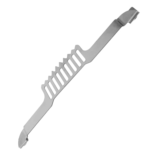 FUNOMOCYA Magnetic Stainless Steel Grease Trap Holder for Bbq Barbecue Food Fixing Rack Easy Installation for Griddle Accessories and Replacement Parts