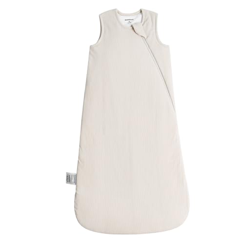 BubblePanda Rayon Made from Bamboo Sleep Sack 6-12 Months Supersoft Toddler Sleep Sack 1.0 Tog Breathable Baby Wearable Blanket with 2-Way Zipper Unisex Sleeping Bag for Babies