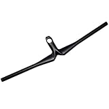 Carbon Fahrrad Lenker MTB Lenker 28,6mm Fahrradlenker Mountainbike Riser Bars 3K Matt Carbon für Rennrad Downhill BMX Mountainbike Lenker,90mm,680mm