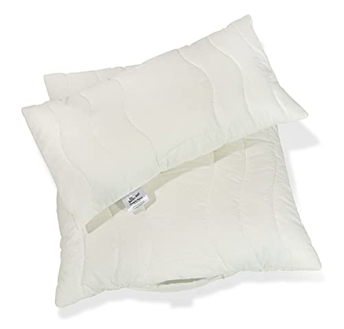 Kissenbezug Schonbezug aus 100% Baumwolle biologischem Anbau, versteppt mit Lyocell/Tencel = Dreams Natur oder versteppt mit Einer Hohlfaser = Dreams Wash, (40x80 cm, Lyocell/Tencel) Cover