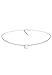 Produktbild Elli Halskette Damen Geo Plättchen Matt Choker in 925 Sterling Silber