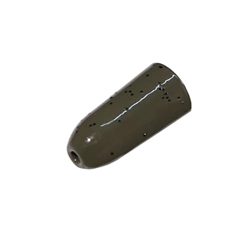 Major Fish Tungsten Bullet Worm Weight Green