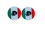 Luckyones Tennis Vibration Dampener Flags (Mexico Flag)