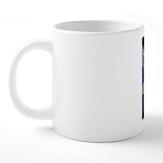 Taza de cerámica mega 20 oz Starry Night miniatura 5