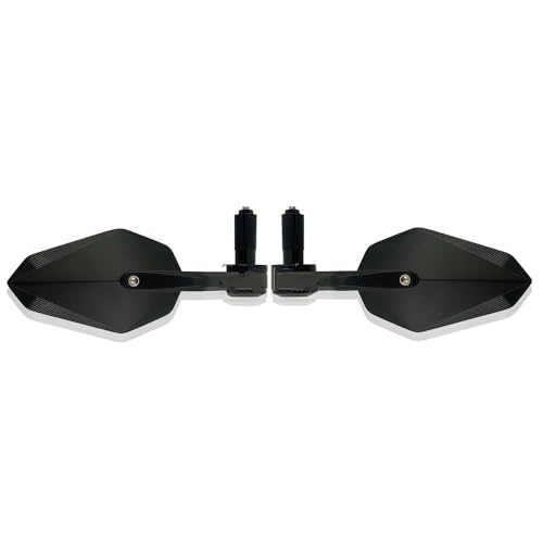 Rétroviseur Moto Embout de Guidon Réglable Ducati Hypermotard 698 RVE sans Vibration