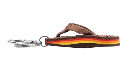 Image of Rainbow Sandals Leather Sandal Key Chain