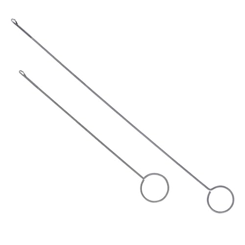 Ganchos de crochet giratorios para voltear tiras de tela sin esfuerzo en costura DIY