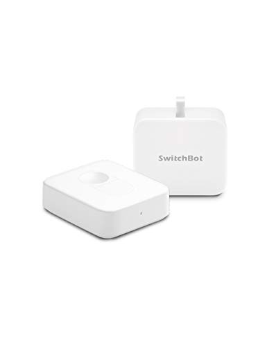 ｢Compatible with Alexa認定｣SwitchBot スイッチボット スイッチ ボタンに適用 指ロボット + リモートボタン