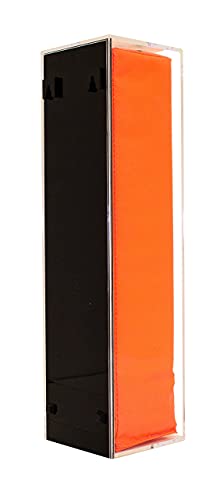 Better Display Cases Versatile Acrylic Display Case with Black Back and Wall Mount (Vertical or Horizontal) - 4.875" x 4.875" x 18.5" (A021-BB-WM) - Thumbnail 4