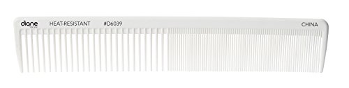 Diane 8½" Long Basic Comb # 6039-pbt Heat-resistant Comb - 3 pieces
