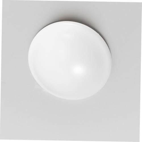 Image of Round Ceiling Light Cover Sturdy Light Fixture Shade for Versatile Home Use for Bedroom Kitchen Office and More Secure Fit and Stylish Design