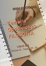 Herunterladen Free Livre Temario Oposiciones FILOSOF&Iacute;A III: LOMLOE. Temas 37 - 54 (Spanish Edition) 2026