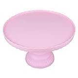 Presenta tu comida con estilo e impresiona a tus invitados. Este soporte blanco para tartas mostrará maravillosamente cupcakes, pastel de boda, pastel de cumpleaños, pasteles de fiesta, postres, galletas, dulces, alimentos para dedos, aperitivos de fiesta o servir frutas y mucho más. la mayor concentración.