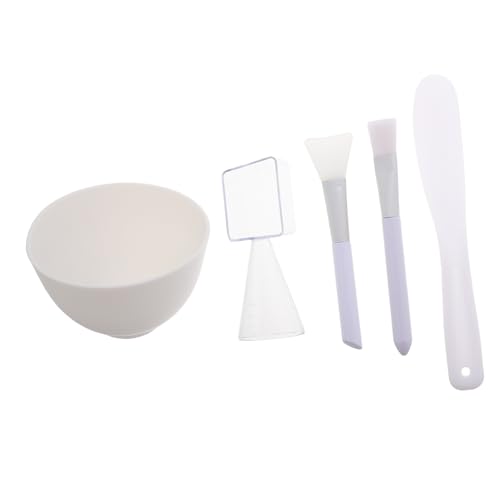 OSOLADY Silicone Face Mask Mixing Bowl Mask Making Kit Beauty Tool Set Spa Bowl