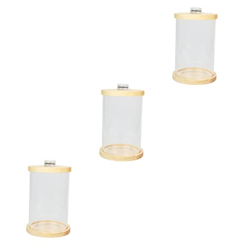 Mipcase Escritorio De Terrario De Caracol De 3 Piezas Y Luz para Cambiar De Forma Relajante Y Desmontable con El Kit De Tapa De Liberación De Iluminación De Peces De Tanque Colores Cover