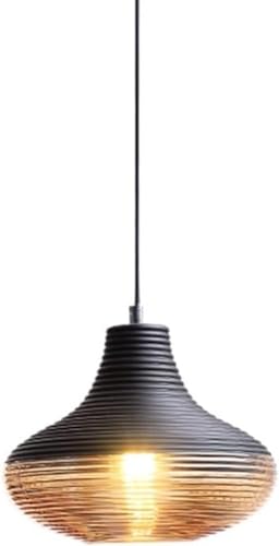 Lampe suspendue de bar en verre moderne pour escalier d'entrée chic