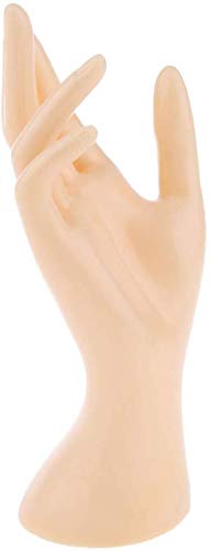 Hand Jewelry Display Holder Female Mannequin Hand Jewelry Bracelet Ring Gloves Display Organizer Stand - Skin Color