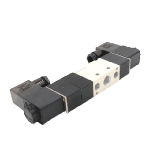 Électrovanne pneumatique double bobine 220V à commutation rapide et haute précision
