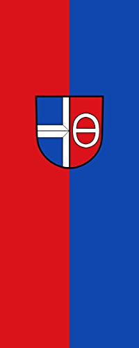 Drapeau portrait Malsch de 300x120cm pour pavillon vertical - 2