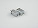 CHANCS Lot of 2 Small DC Brush Motor Double Shafts 1.2V 3V 14000RPM for Model, Toys, Fan, Remote Control Devices