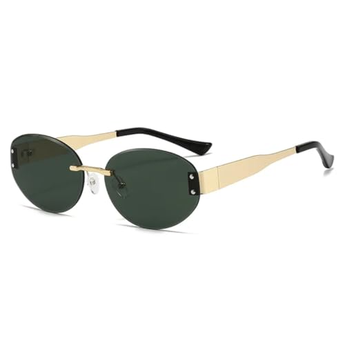Lunettes de soleil ovales protection UV400 pour yeux sensibles femme