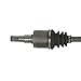 Detroit Axle - 4WD Front CV Axle for 05-20 Nissan Frontier 05-12 Pathfinder Suzuki Equator 05-15 Xterra, CV Axle Drive Shaft Assembly 2005 2006 2007 2008 2009 2010 2011 2012 Replacement