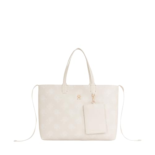 Tommy Hilfiger Shopper Iconic Tommy Tote Mono PF23, beige, One Size