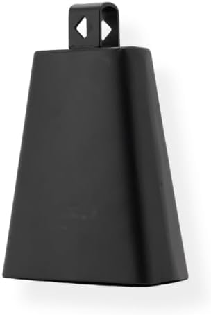 Angel 6-Inch Cowbell – Classic Handheld Percussion Instrument for Latin, Rock, and Marching Band Use
