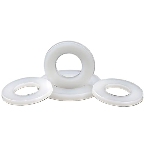 Lkq-������ M2 M2.5 M3 M4 M5 M6 M8 M10 M12 M14 M16 M18 M20 White Nylon Washer Flat Gasket Plastic Sealing Hard Washers, �������肵�Ă��đϋv����