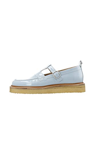 Zapatos Mary Jane CA'SHOTT Casdea en charol de alta gama, manoletinas planas de diseño exclusivo