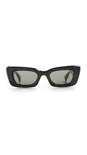 Gucci Women's Cat Eye Frame Sunglasses, Black-black-grey, One Size